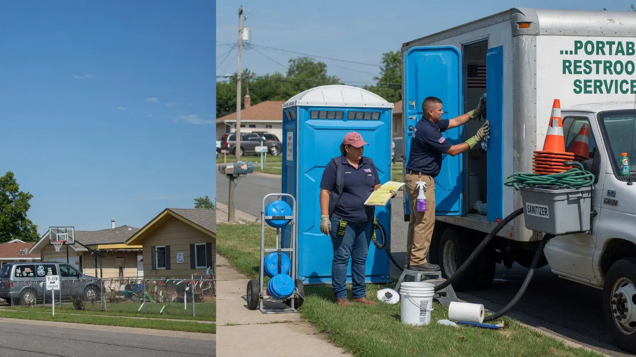 Portable Toilet Rental in New Glarus, WI near me